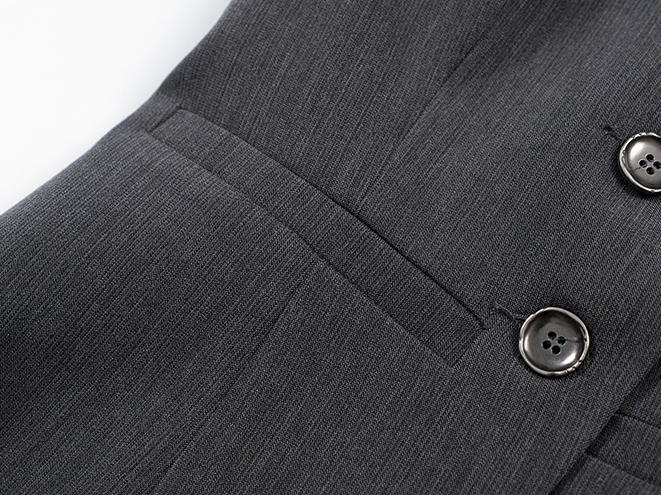 Bow Chic Vest & Skirt Set 蝴蝶结西装马甲百褶短裙套装