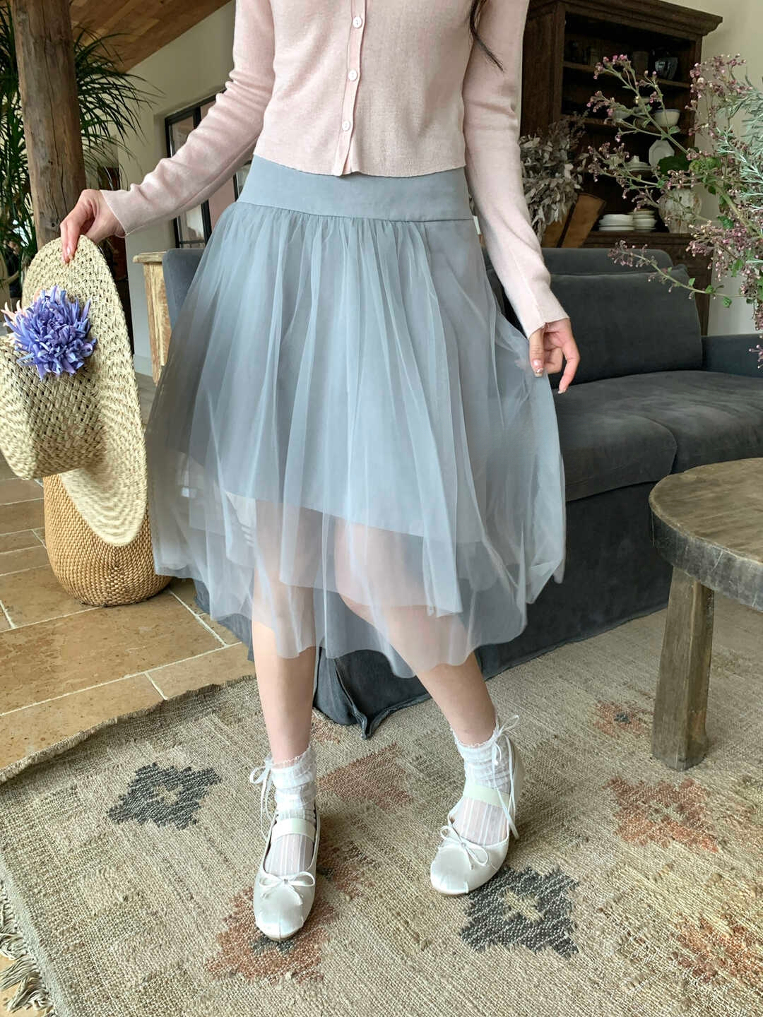 Lunessa Dreamy Tulle Skirt 好仙~美翻啦◆浪漫氛围网纱半身裙*2 Colors