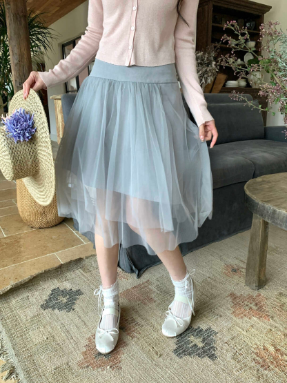 Lunessa Dreamy Tulle Skirt 好仙~美翻啦◆浪漫氛围网纱半身裙*2 Colors