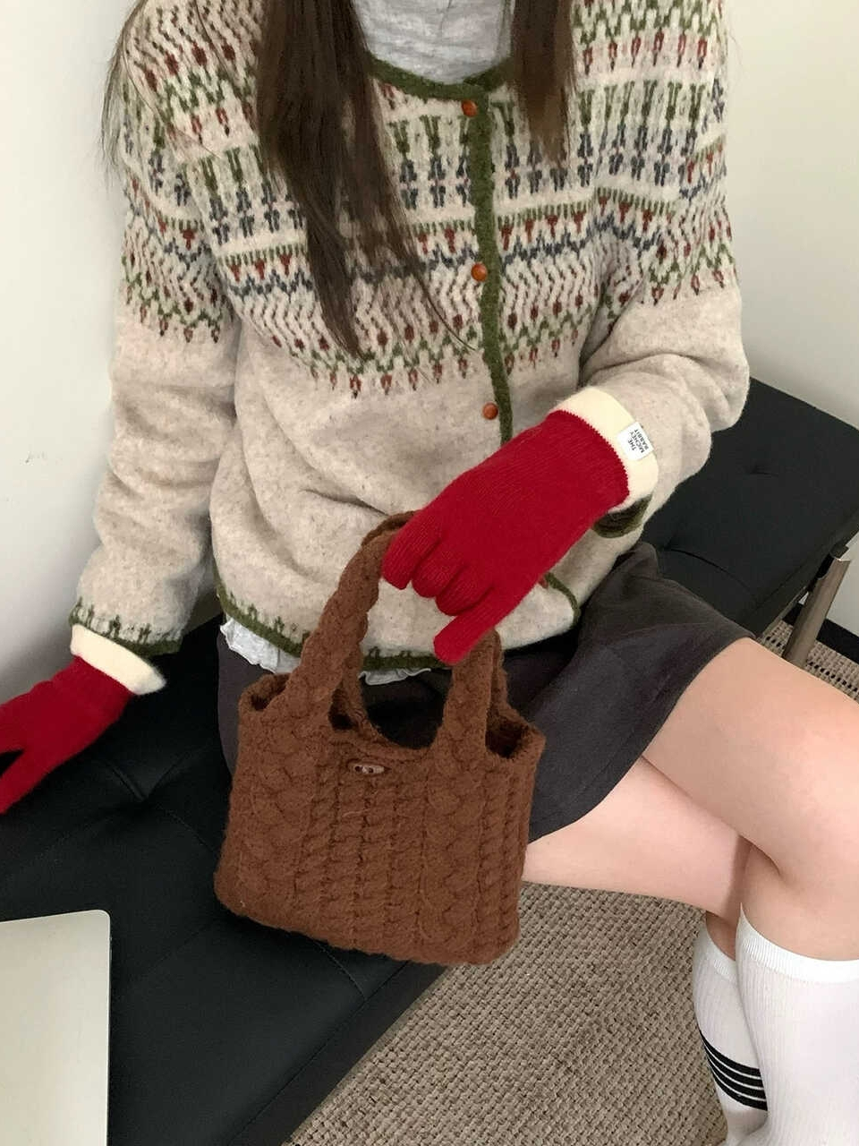 Vintage Braided Handbag复古麻花手提包*8 Colors