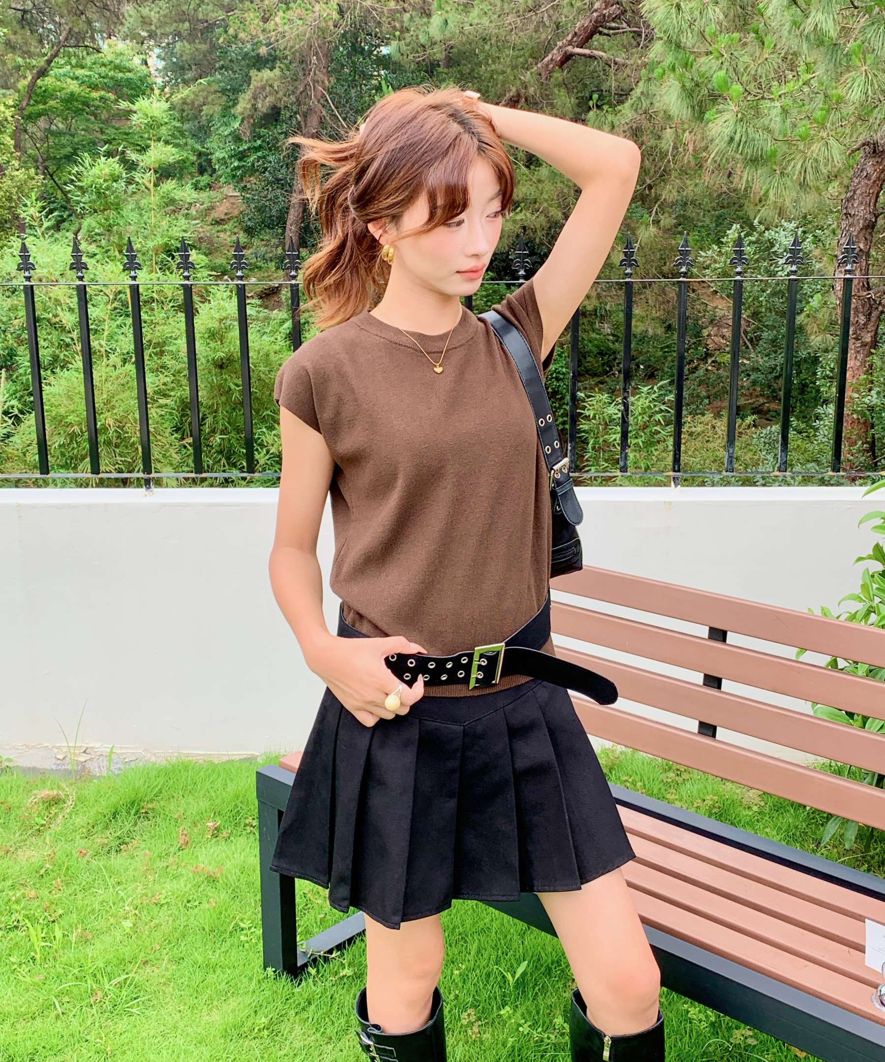 Basic Crew Neck Knit Top基础款圆领针织上衣*7 Colors