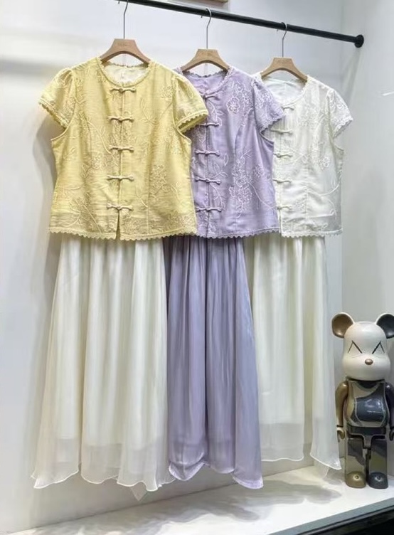 VELVÉ Magnolia Oriental Set 玉兰轻舞新中式套装*3 Colors
