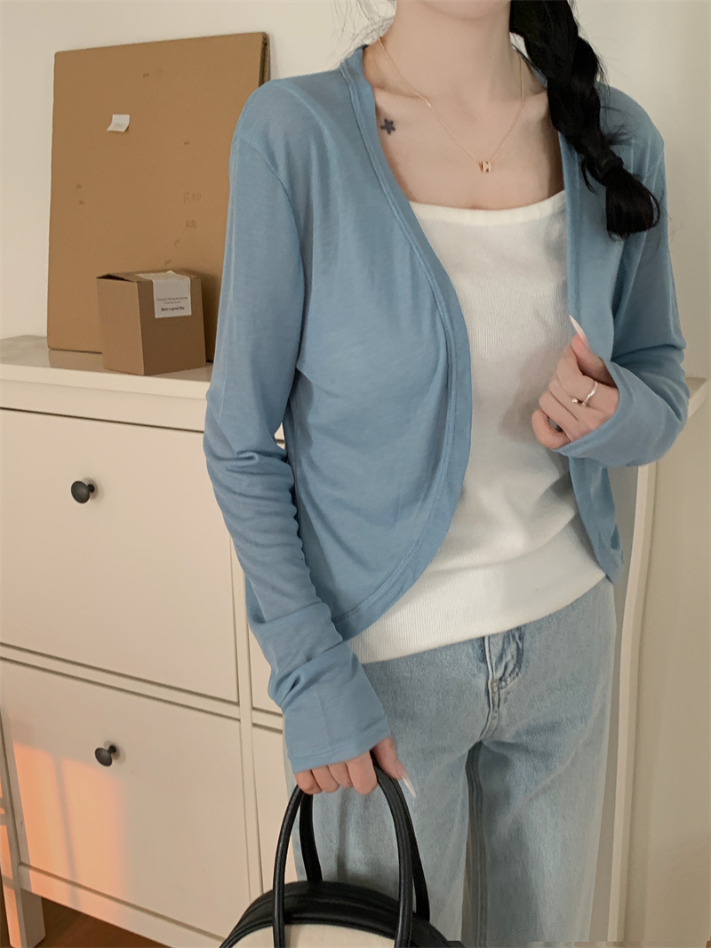 Grace Thin Knit Cardigan 薄款防晒开衫*5Colors