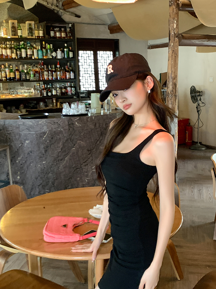 Hot Girl Wrap Dress 纯欲辣妹遮副乳连衣裙*2Colors