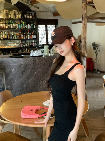 Hot Girl Wrap Dress 纯欲辣妹遮副乳连衣裙*2Colors