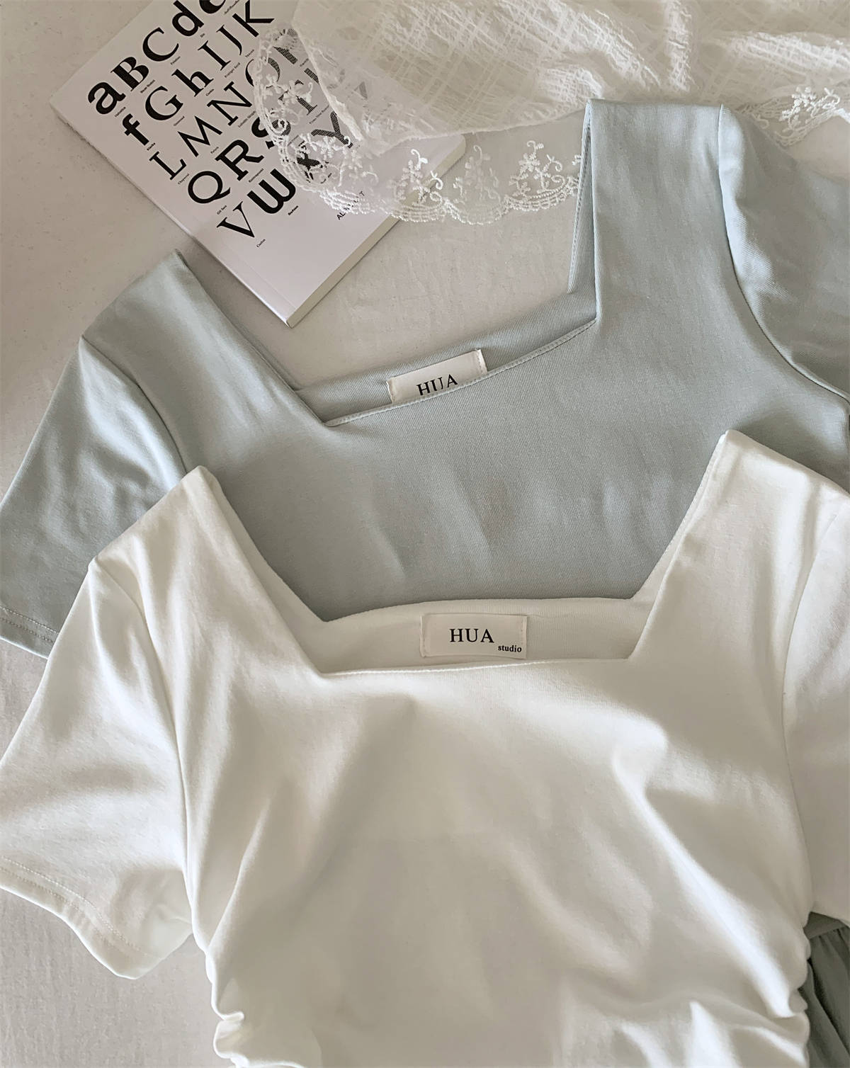 镂空方领长款连衣裙