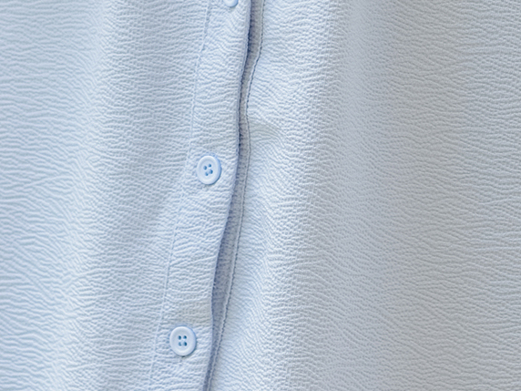 French Retro Blue Short-Sleeved Dress Women's 2024 Summer New V-neck Elegant A- line Midi Dress 40