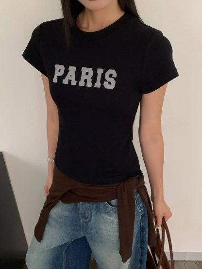 Paris Letter T-shirt