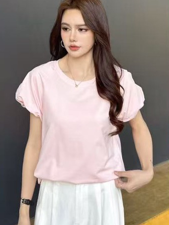 Sweet Puff Sleeve Top 少女感微泡袖上衣*4 Colors