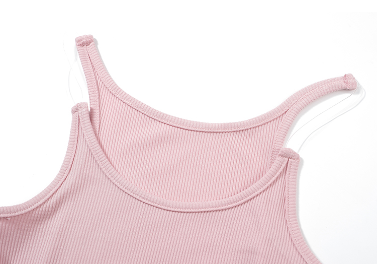 镂空背心连衣裙 slim-fit tank dress for women