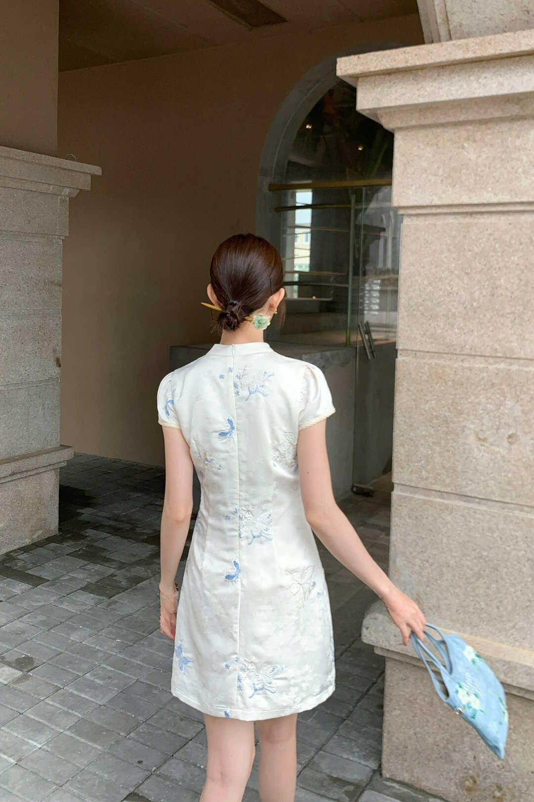 Elowen Embroidered Cheongsam气质温婉刺绣旗袍*2 Colors