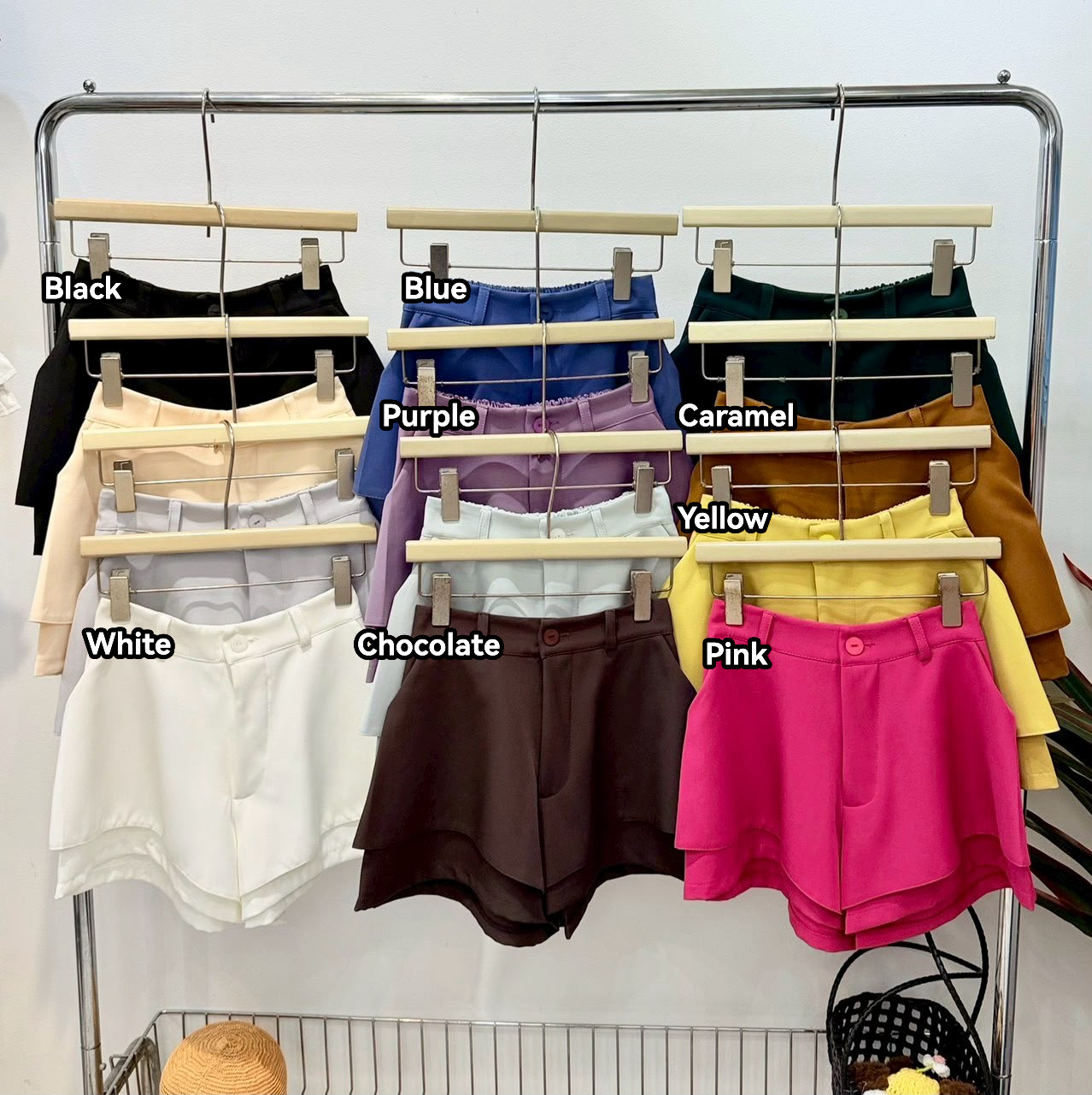 ATELIA Layered Wide Leg Pants 双层阔腿裤*10 Colors
