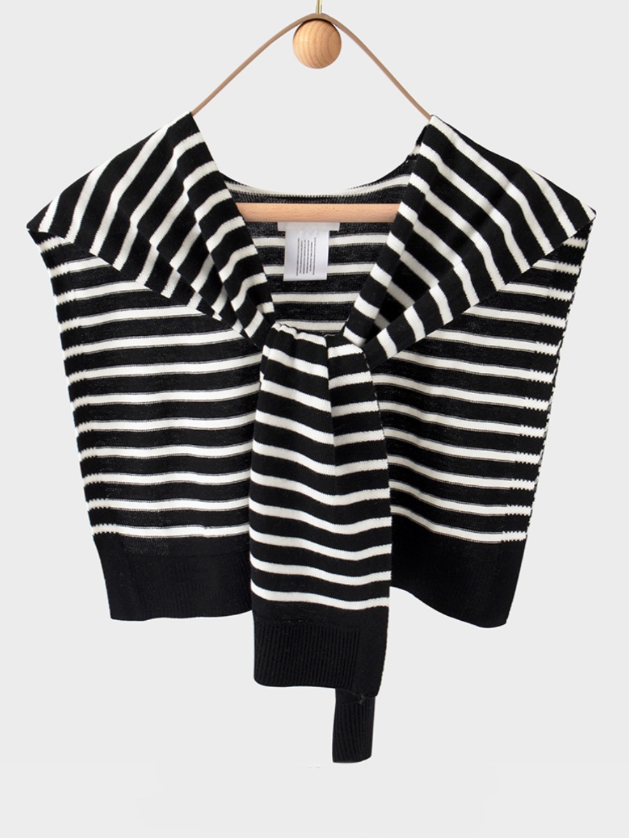 Stripe Shoulder Wrap Shawl 条纹小披肩*5 Colors