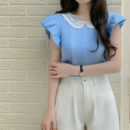 Sweet Knit T-Shirt 甜美针织T恤*4 Colors