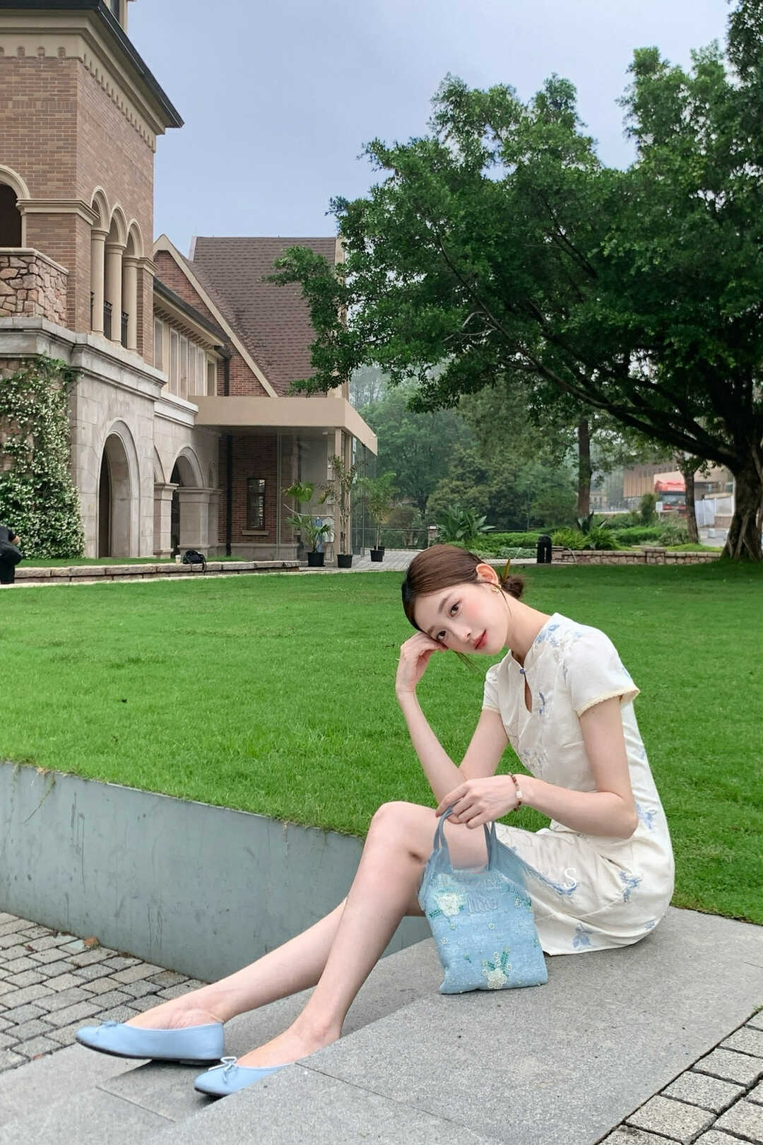 Elowen Embroidered Cheongsam气质温婉刺绣旗袍*2 Colors