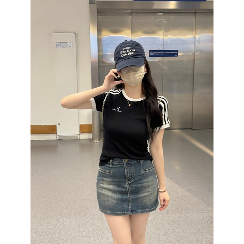 Retro Colorblock Tee 美式撞色T恤*3 Colors