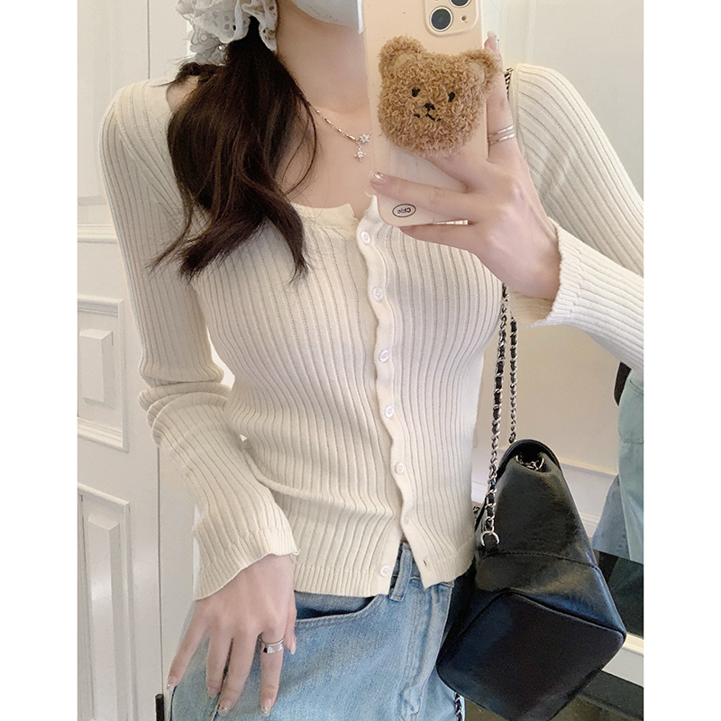 Cozy Short Knit Cardigan 温柔风短款针织开衫*4 Colors