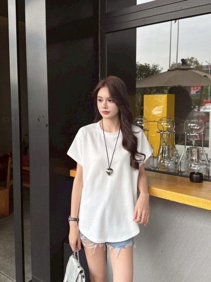 Solid Color Cotton Top 纯色棉上衣*6 Colors