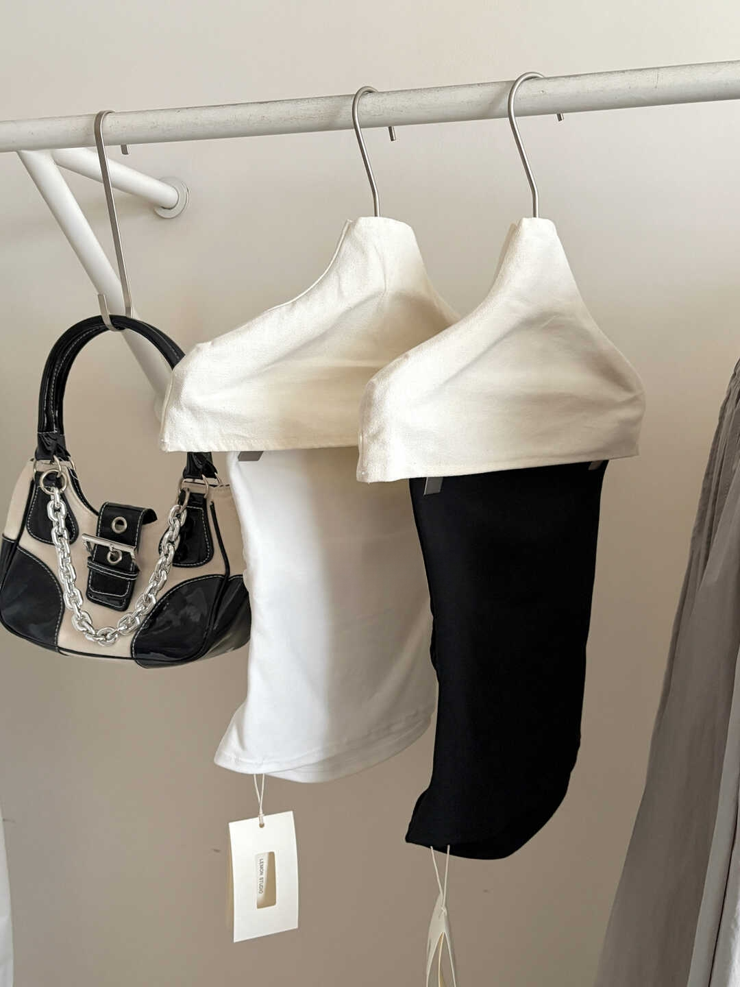 Puppy Print Tube Top Vest 小狗印花抹胸背心 自带胸垫*4 Colors