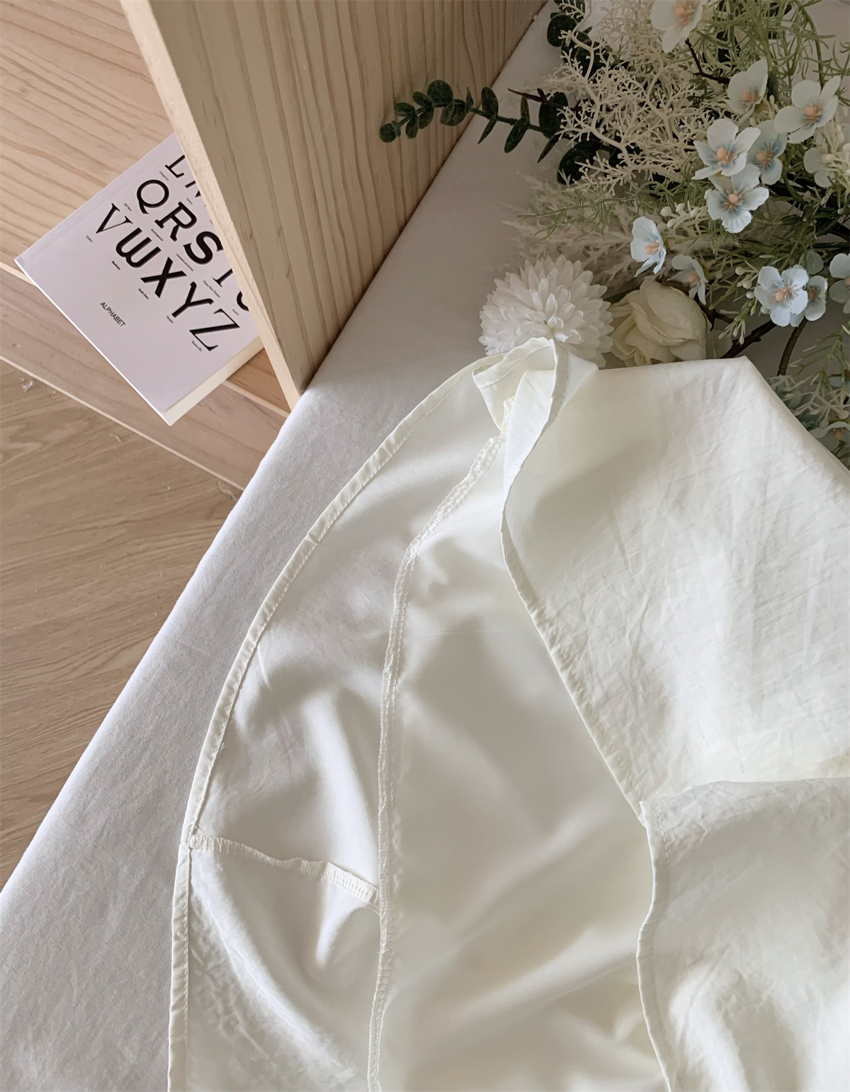 温柔清新上衣+半身裙两件套