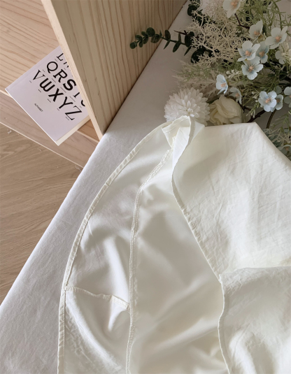 温柔清新上衣+半身裙两件套