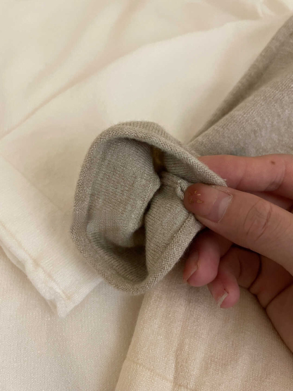 Soft Knit High Neck Tee 针织半高领长袖T恤*9 Colors