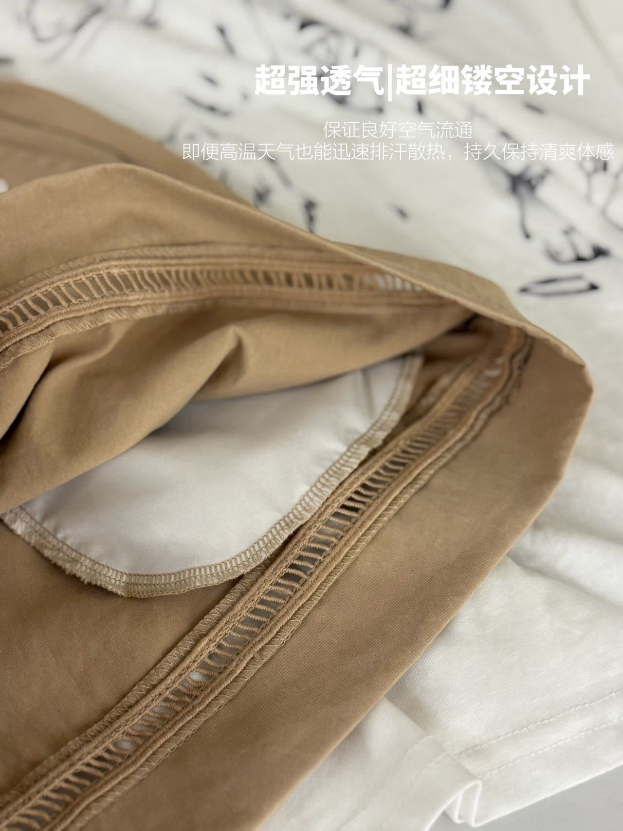 Eyelet A-Line Shorts 镂空A字短裤*4 Colors