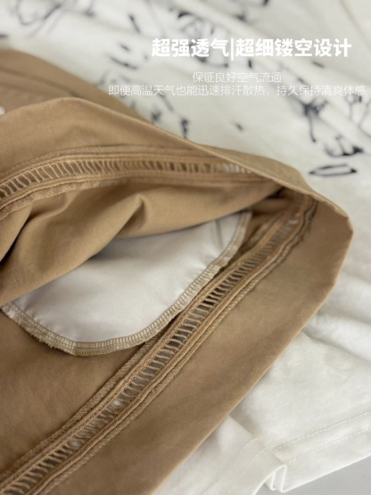 Eyelet A-Line Shorts 镂空A字短裤*4 Colors