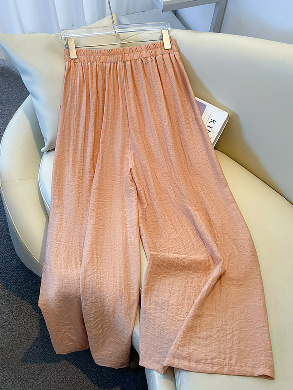 Straight-Leg Pants 中式阔腿直筒长裤 #0201 * 6 Colors