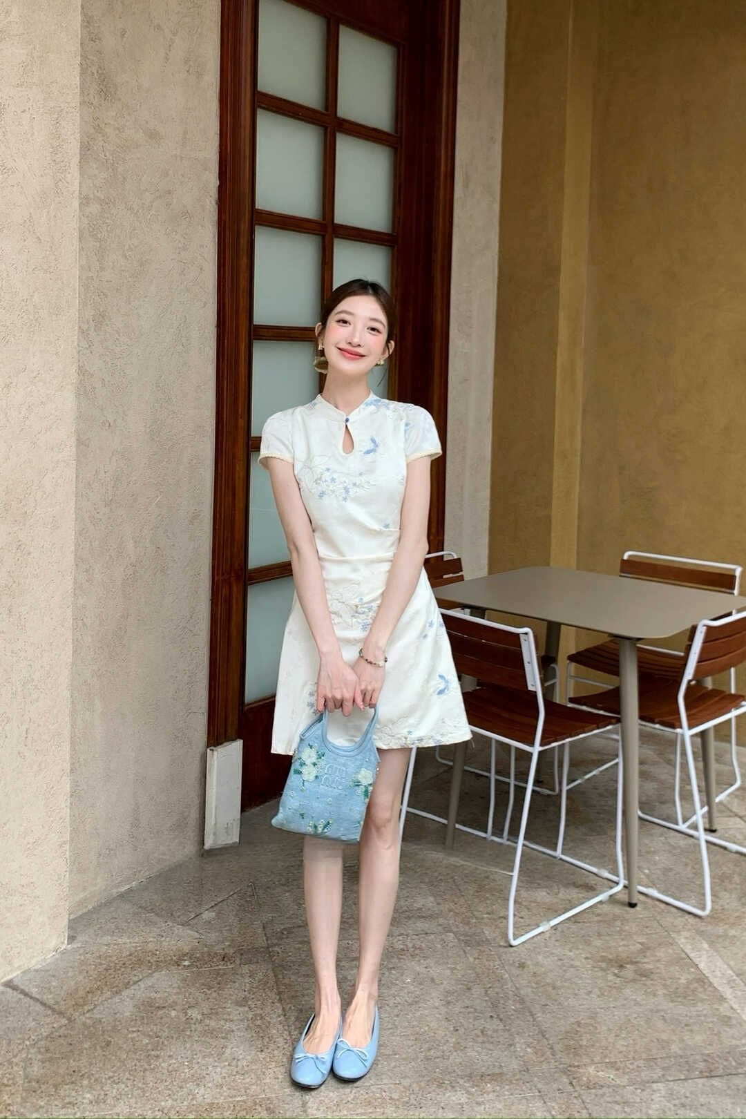 Elowen Embroidered Cheongsam气质温婉刺绣旗袍*2 Colors