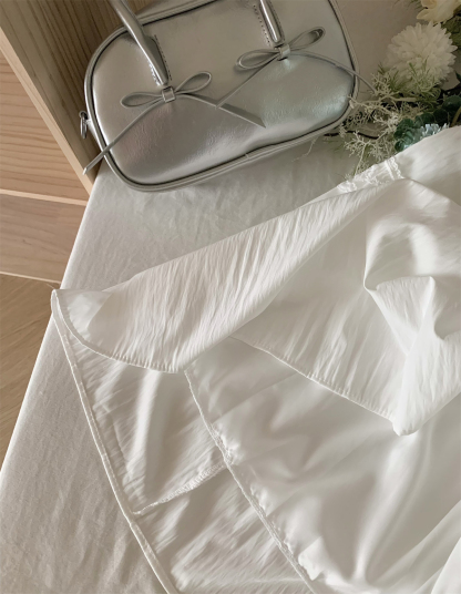 飘带开衫吊带半身裙三件套