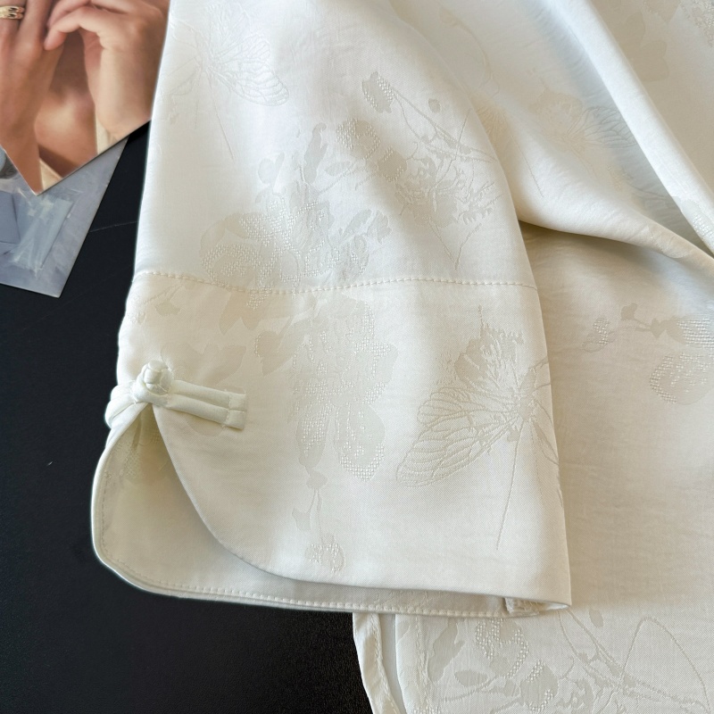 Jacquard Half-Sleeve Top 提花中袖上衣
