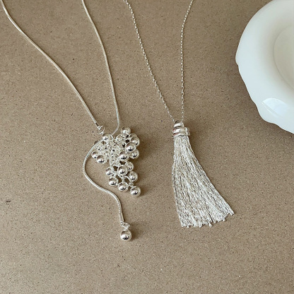 小众流苏长款项链