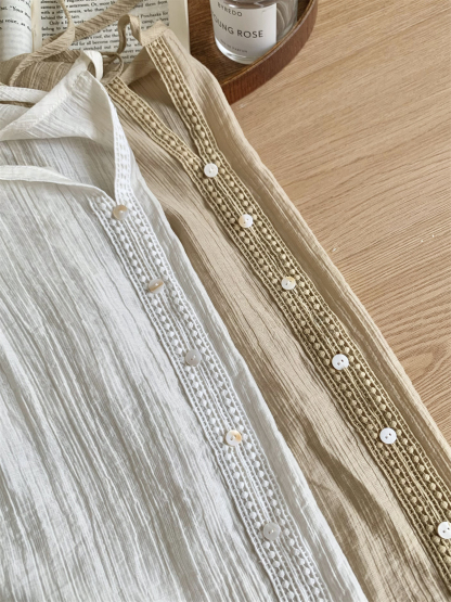 Casual Bow Tie Shirt & Skirt Combo  绑带衬衣+ 休闲短裙2件套*2Colors