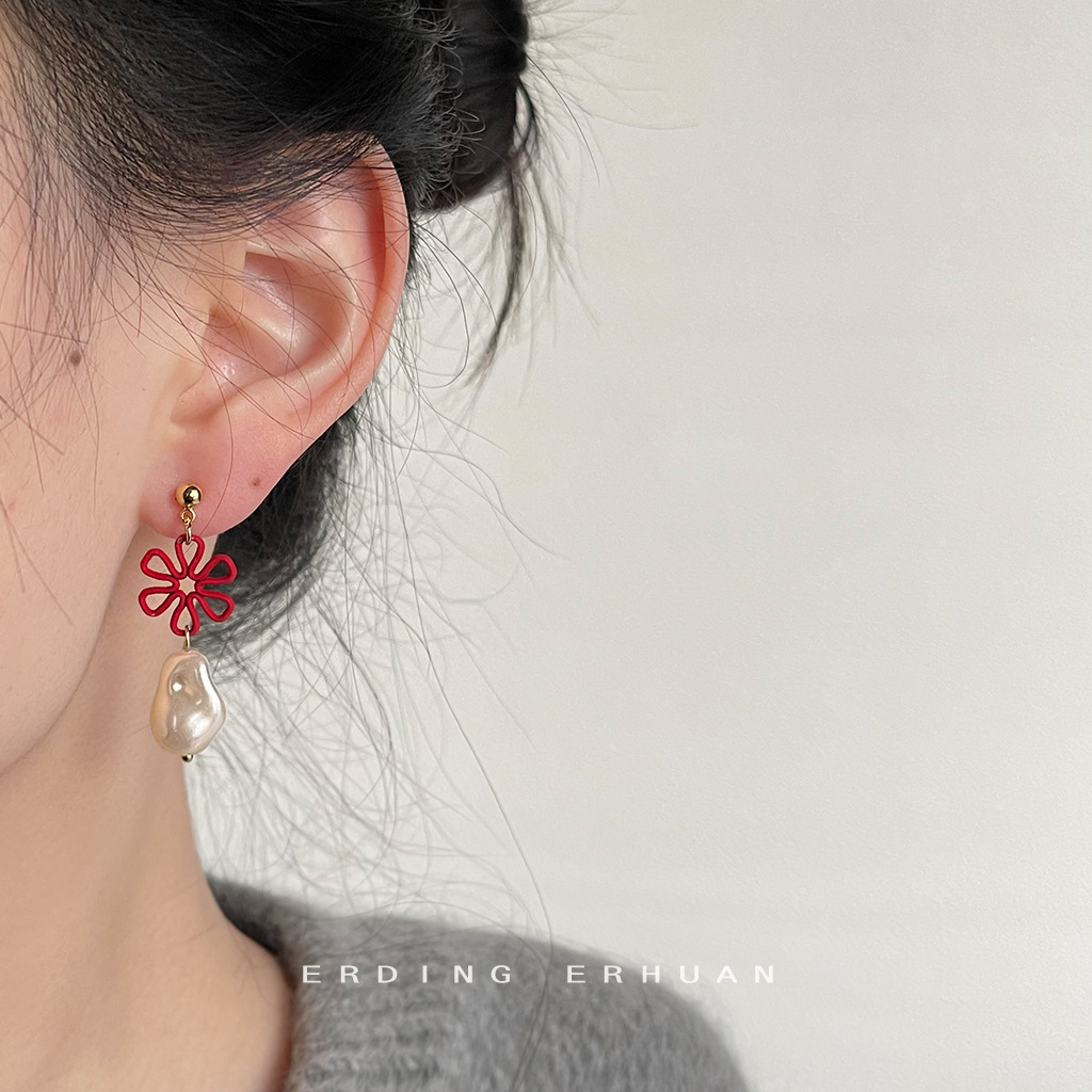 Festive Bloom Earrings 过年款耳环