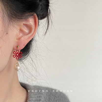 Festive Bloom Earrings 过年款耳环