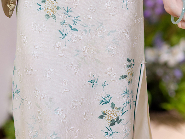 Actual Shot of New Style College Entrance Exam Cheongsam for Women, Suitable for Daily Wear, Summer New Dress