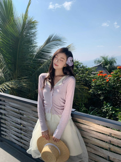 Korean Style Colorblock Faux Two-Piece Casual Top 韩系百搭撞色假两件休闲上衣*6 Colors