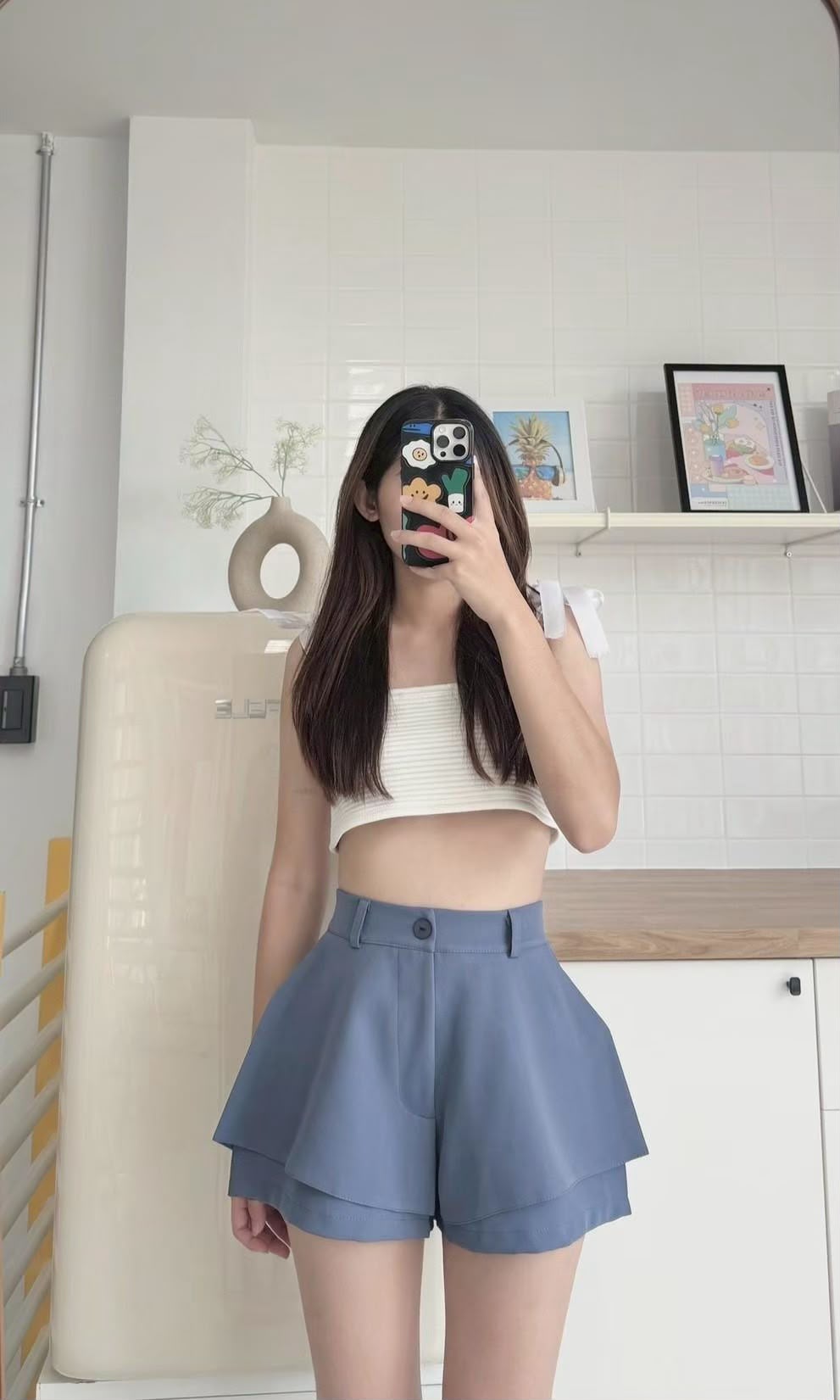 ATELIA Layered Wide Leg Pants 双层阔腿裤*10 Colors
