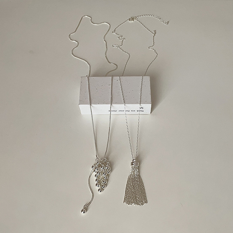 小众流苏长款项链