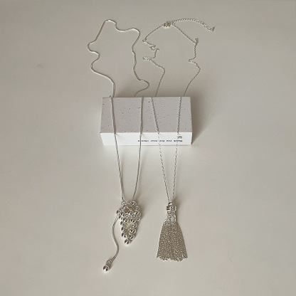 小众流苏长款项链