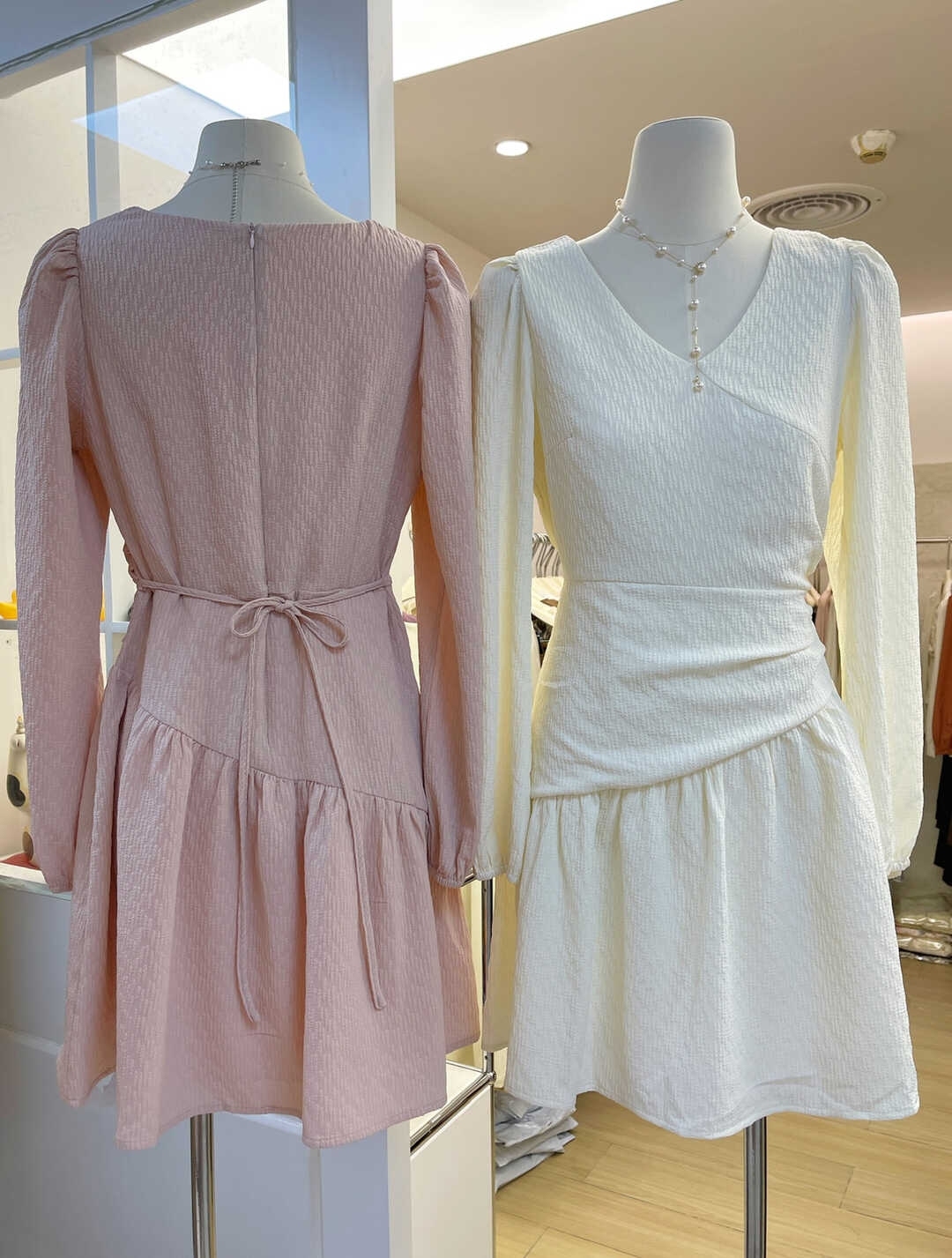 Sweet and Gentle Style One-Piece Dress 甜美温柔风连身裙*2 Colors