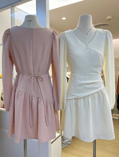 Sweet and Gentle Style One-Piece Dress 甜美温柔风连身裙*2 Colors