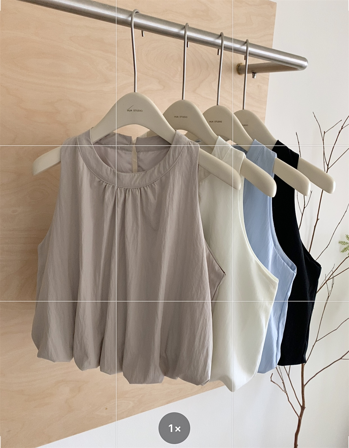 温柔清新上衣+半身裙两件套