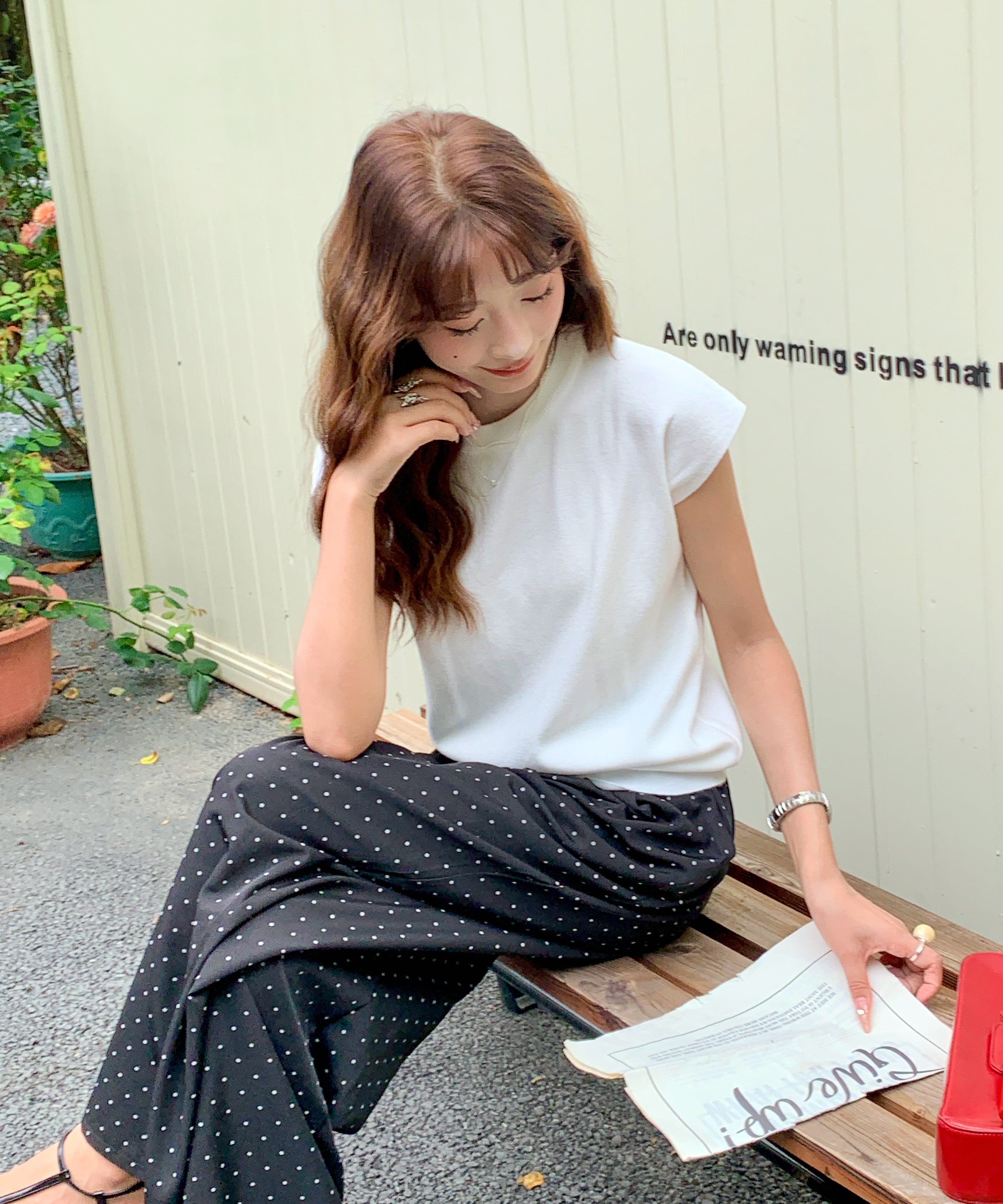 Basic Crew Neck Knit Top基础款圆领针织上衣*7 Colors