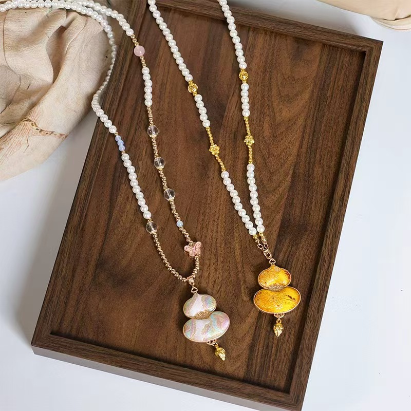Gourd Lariat Necklace 葫芦长款项链* 2 Colors