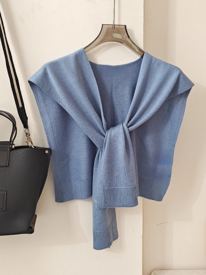 Basic Shoulder Wrap Shawl 纯色小披肩*11 Colors