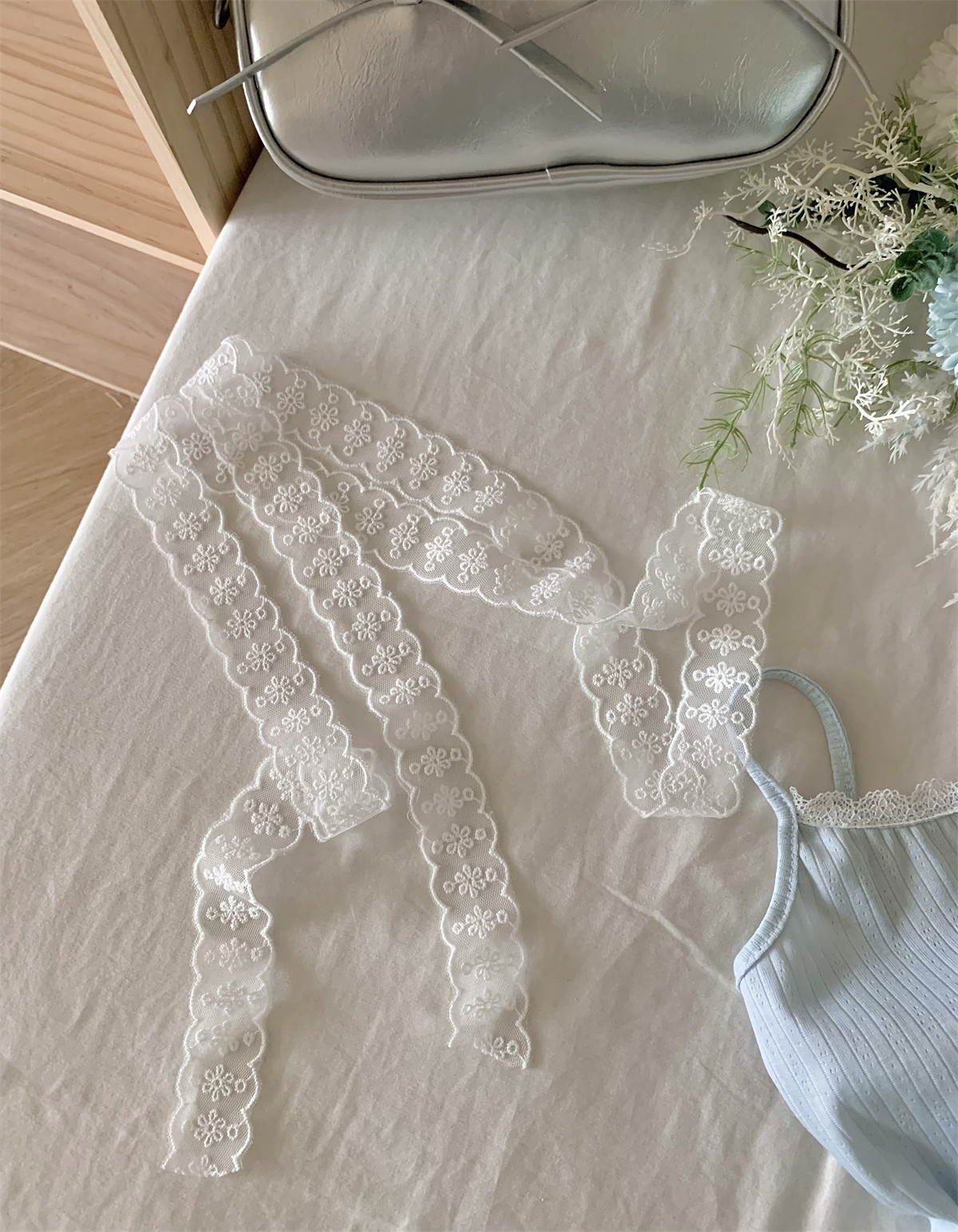 飘带开衫吊带半身裙三件套