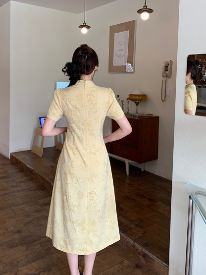 New Chinese Style Cheongsam 新中式旗袍裙