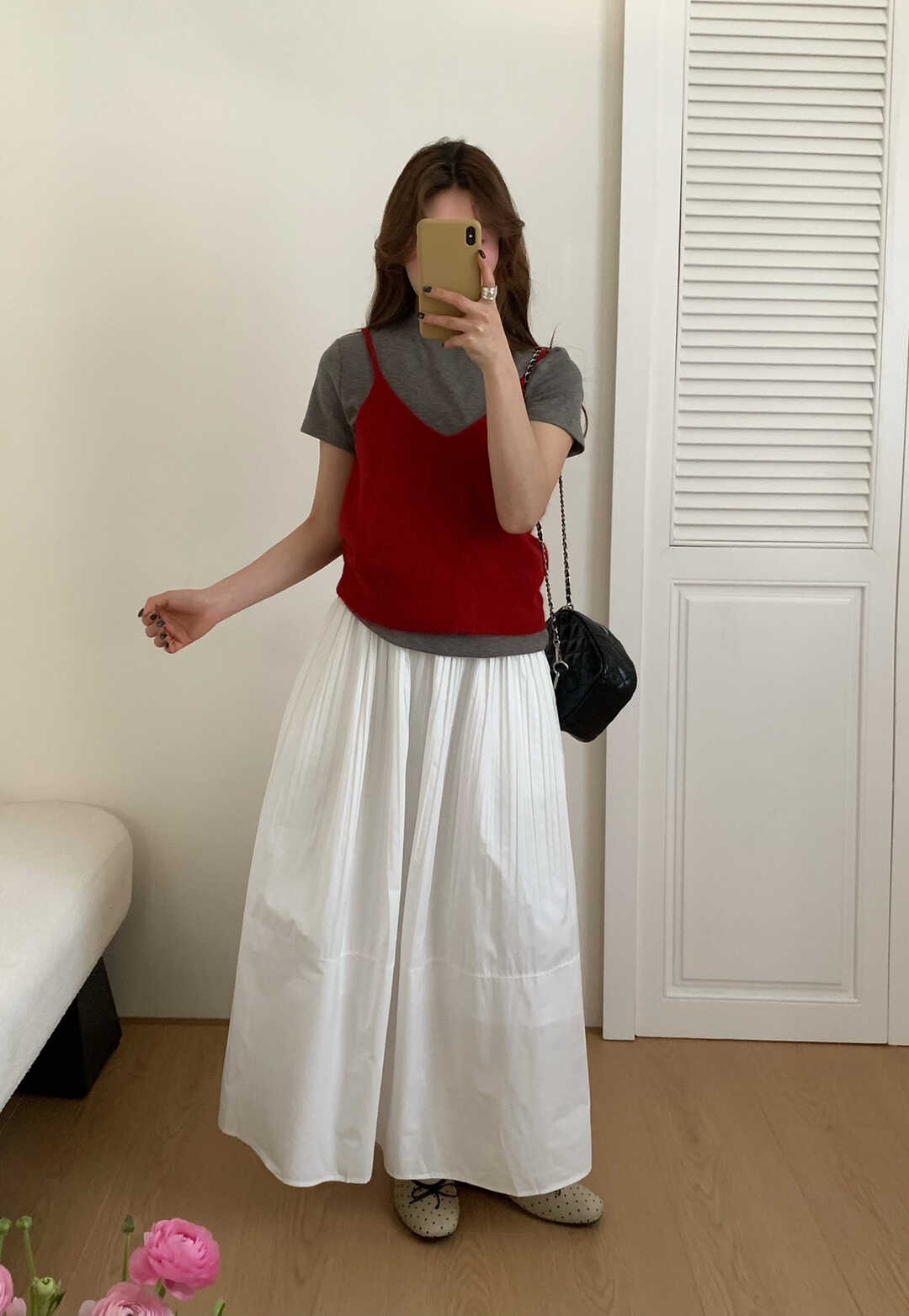 Minimal Casual Midi Skirt 清爽LOOK垂感休闲半身裙*6 Colors